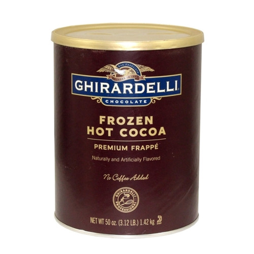 Ghirardelli Frozen Hot Cocoa Frappe, 3.12 Pounds, 6 Per Case
